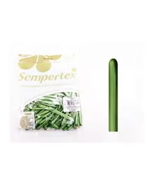 Sempertex Long Latex Balloons Reflex Lime Green - Pack of 50