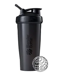 Blender Bottle Classic Shaker With Blender Ball Black - 28oz