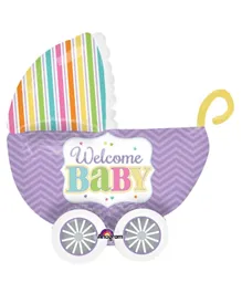 Party Centre Baby Brights Foil Balloon