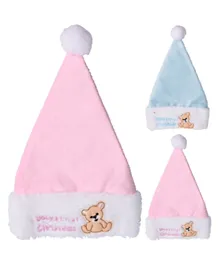 Homesmiths Christmas Baby's 1st Cap Assorted Colors - 1 Piece Per Pack