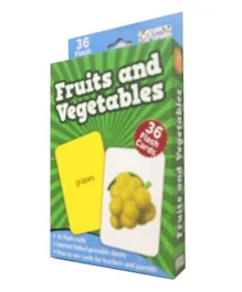 SAKHA Fruits and Vegetables Flash Cards Board Game