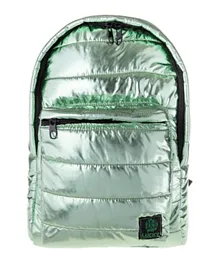 Biggdesign Moods Up Lucky Shiny Bright Lightweight Backpack Green - 15 Inches
