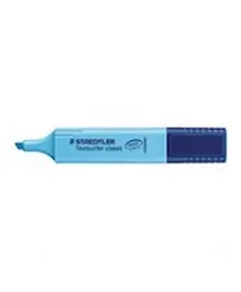 ستيدتلر - قلم تحديد تكستسورفر ماركر مضيء - أزرق علبة من 10
