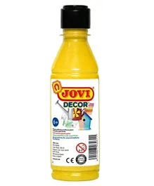 Jovi Decor Acryl Bottle Yellow - 250ml
