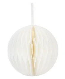 تالكينغ تيبلز زينة كرة العسل البيضاء لعيد الفصح