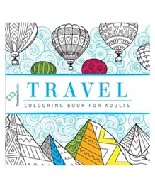 Pegasus Travel Colouring Book For Adults - English