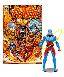 DC COMICS Direct  Figure With Comic  The Flash WV2  The Atom Ryan Choi - 18cm