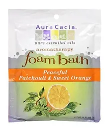 AURA CACIA Peaceful Patchouli & Sweet Orange Foam Bath - 70.9g