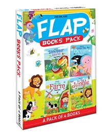 Flap Books Pack of 4 - English