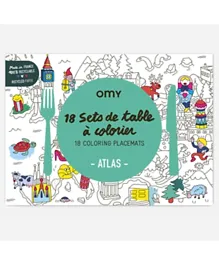 OMY Placemats -  Atlas