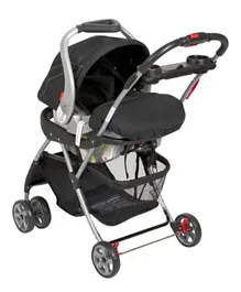 Baby Trend Snap-N-Go EX Universal Infant Car Seat Carrier + Ez Flex-Loc Plus Infant Car Seat Onyx