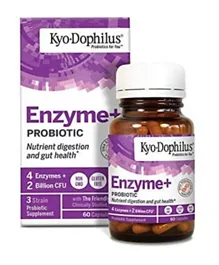 Kyolic Dophilus Probiotic Plus Enzymes 60 Capsules - 60241