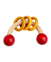 Ariro Curvy Rattle With Rings