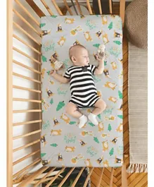 Rabitat 100% Organic Cotton Crib Sheets - Oh Baby