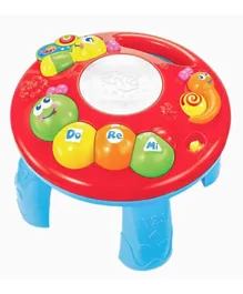 Little Angel Musical Learning Table - Red