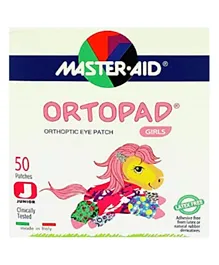 Ortopad Orthopedic Girls Junior Eye Patches - 50 Pieces