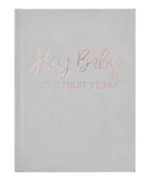 Ginger Ray Baby Journal Book - Grey