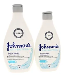Johnson's Bodywash Sea salt  400ml + 250ml Free