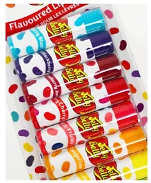 Jelly Belly Lip Balm Party Multicolor - Pack of 8