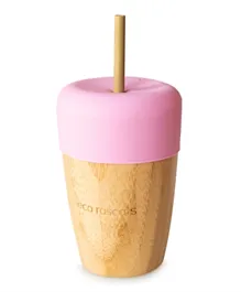 Eco Rascals Bamboo Big Cup Pink - 210ml