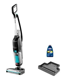 Bissell Crosswave HF2 Wet and Dry Hard Floor Vacuum Cleaner 0.72 L + 0.54L 370W 3845E -  ‎Black/ Cool Grey/ Light Blue