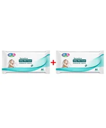 All Day Baby Sensitive Wipes 1+1 Promo Bag - 160 Wipes