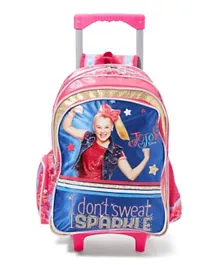 Nickelodeon Jojo Siwa Trolley Backpack Pink - 16 inches