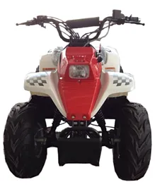 Megawheels Tornado 150 CC Power Wheels Off Road Fully Automatic ATV Quad Bike - White