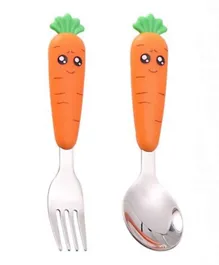 Highlands Carrot Kid’s Cutlery Set - 2 Pieces