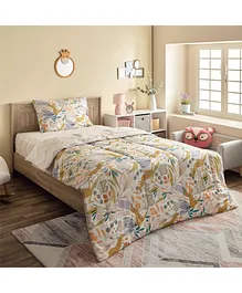 HomeBox Ron Flora Kapas Twin Cotton Comforter Set - 2 Pieces