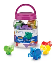 Learning Resources Counting Elephants LER6703 - Pack  of 10