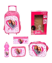 Barbie 5 In 1 Trolley Value Pack - 18 Inches