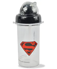 زجاجة ماء سوبرمان من دي سي كوميكس - أسود 500 مل
