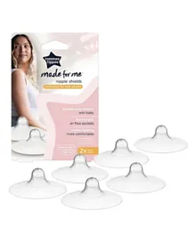 Tommee Tippee Made for Me Nipple Shields - Pack of 2