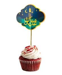 Highland Eid Mubarak Cupcake Toppers - 12 Piece