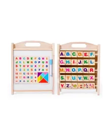 Factory Price Wooden Magnetic Learning Board and Alphabet Peg Montessori Toy - Assorted