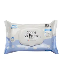 Corine de Farme Baby Water Essential Wipes - Pack Of 70