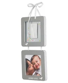 Baby Art Suspended Photo Frames - Grey