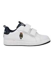 Polo Ralph Lauren Heritage Court Bear EZ Shoes - White