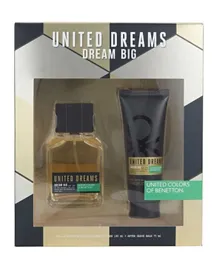 United Colors Of Benetton United Dreams Dream Big (M) 100mL + 75mL After Shave Balm Set