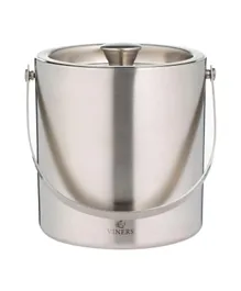 Viners Barware Double Wall Ice Bucket - Silver