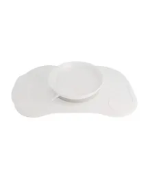 Twistshake Click-Mat with Plate & Lid - White