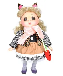 Lotus Gege Soft Bodied Akiba Blonde Girl Doll - Black