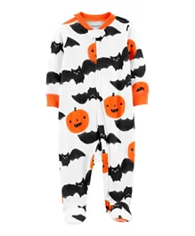 Carter's Halloween 2-Way Zip Sleep & Play - White