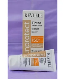 REVUELE Sunprotect Tinted Face Cream SPF 50+ - 50mL