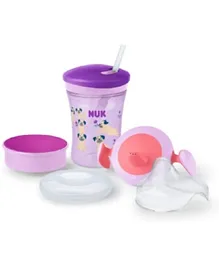 NUK Learn To Frink All in 1 Set - Purple