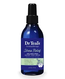 Dr Teals Stress Relief Spray Eucalyptus Citrus & Spearmint Oil - 177mL