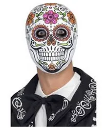 Smiffys Señor Bones Mask - White