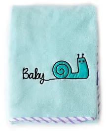 Milk&Moo Sangaloz Baby Blanket - Light Blue