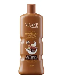 MAAKE Hand And Body Lotion With Cocoa And Shea Butter - 600mL